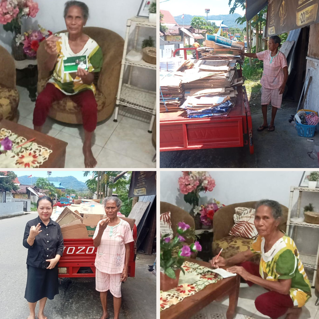 pink elegan moderen koleksi foto kolase posting instagram post.